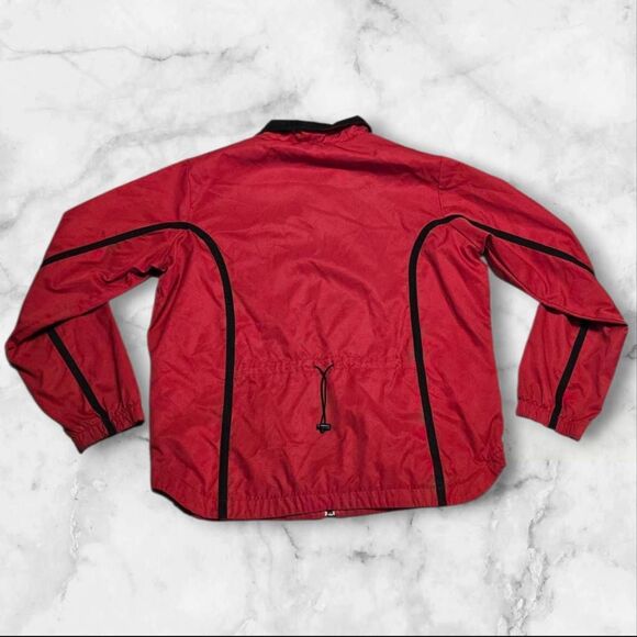 Nike Boys Medium 8/10 Red Waterproof Jacket Full Zip - Picture 2 of 2